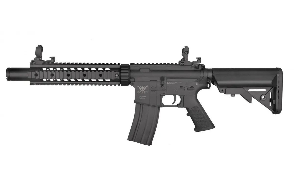 Raven Neo Ras 12" Carbine Aeg (Black / Tan) 1