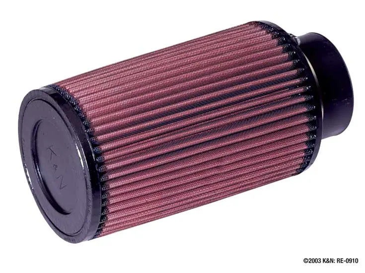 K&N Universal Clamp-On Air Filter (Re-0910) 1