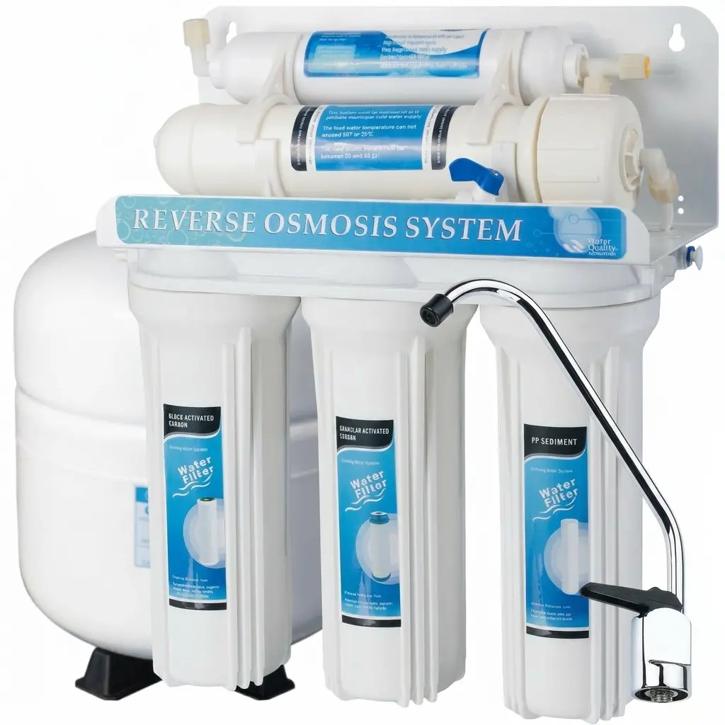 5 Stage Undersink Reverse Osmosis Drinking Water Filter System Ro Home Purifier Treat Virus And Bacteria With Nsf Certified Membrane 1