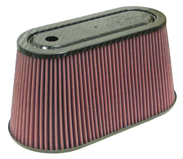 K&N Universal Air Filter - Carbon Fiber Top And Base (Rp-5070) 1