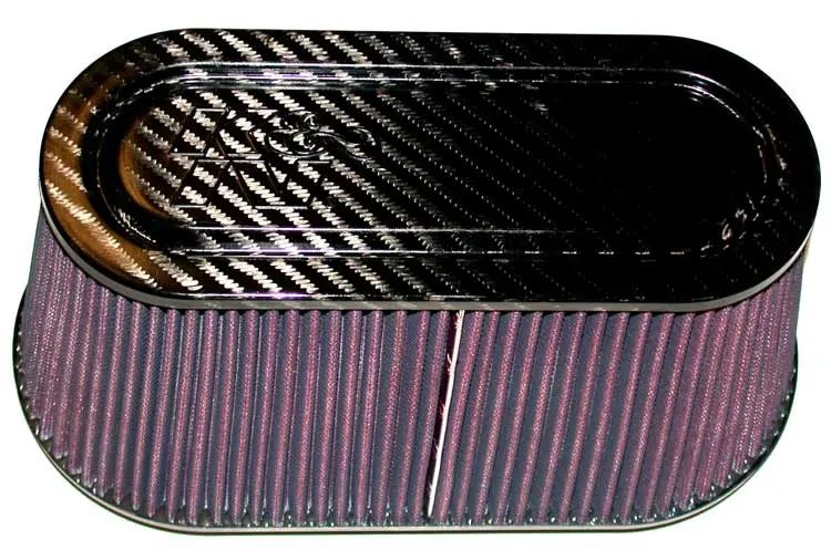 K&N Universal Air Filter - Carbon Fiber Top & Base (Rp-5115) 1