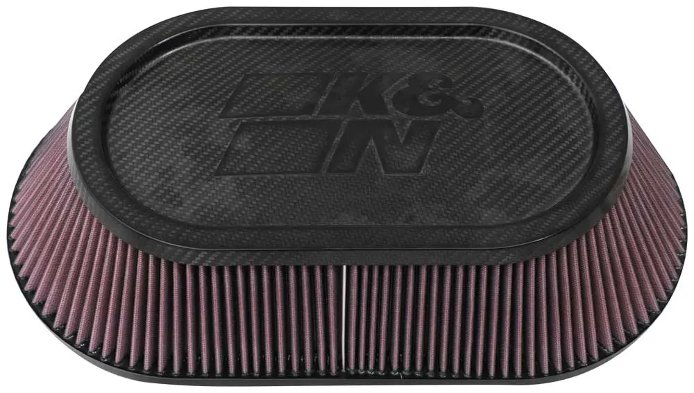 K&N Universal Air Filter - Carbon Fiber Top (Rp-6103) 1