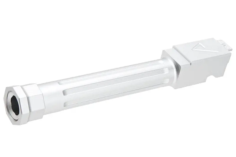 Rwa Agency Arms 14Mm Ccw Mid-Line Threaded Outer Barrel For Tm G17 Gbb (Silver) 1