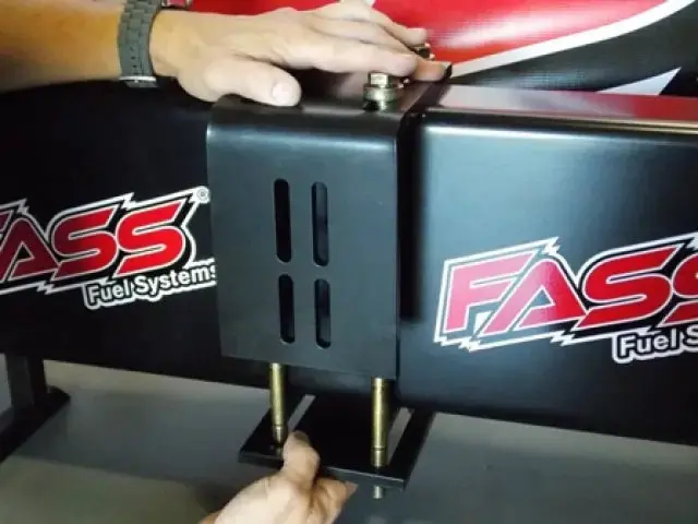Fass Fuel System Titanium Series System No Drill Semi Truck Frame Bracket 1