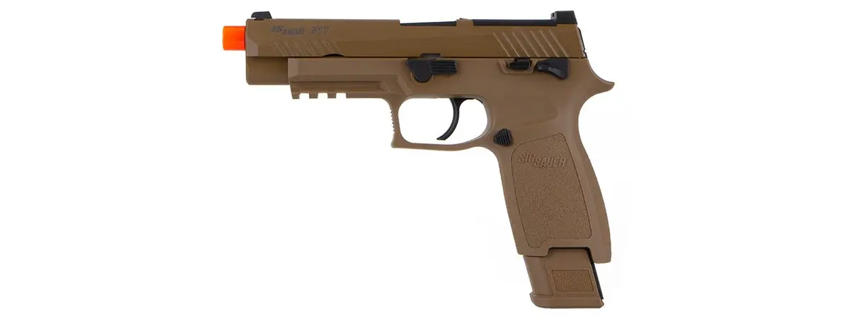 Vfc Sig Sauer Proforce M17 Airsoft Gbb Pistol (Co2) (Black / Tan) 2