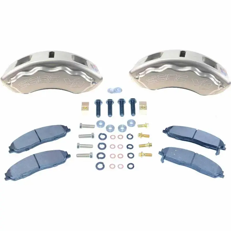 Ssbc A193-10 V8-Barbarian 8-Piston Rear Brake Caliper Kit Powerstroke 1999-2024 1