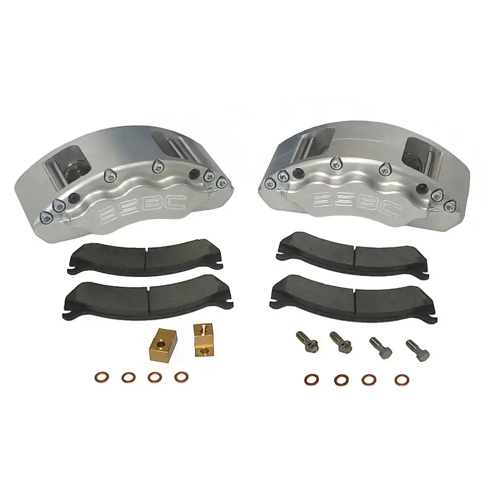 Ssbc A193-2 V6-Barbarian 6-Piston Front Brake Caliper Kit Powerstroke 2005-2012 1