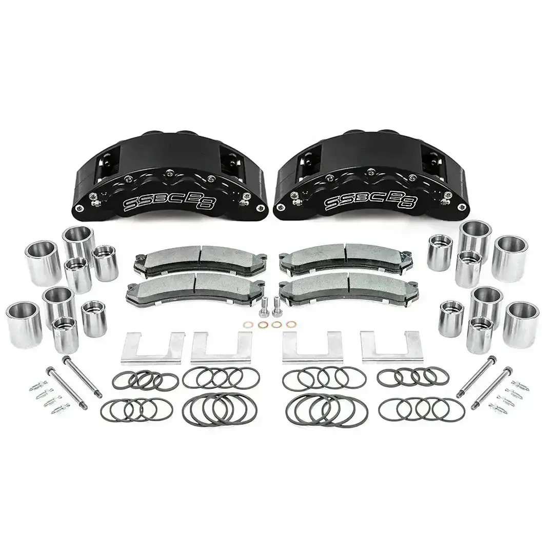 Ssbc A404-22 B8-Barbarian 8-Piston Front Caliper Upgrade Kit Powerstroke 2023-2024 2