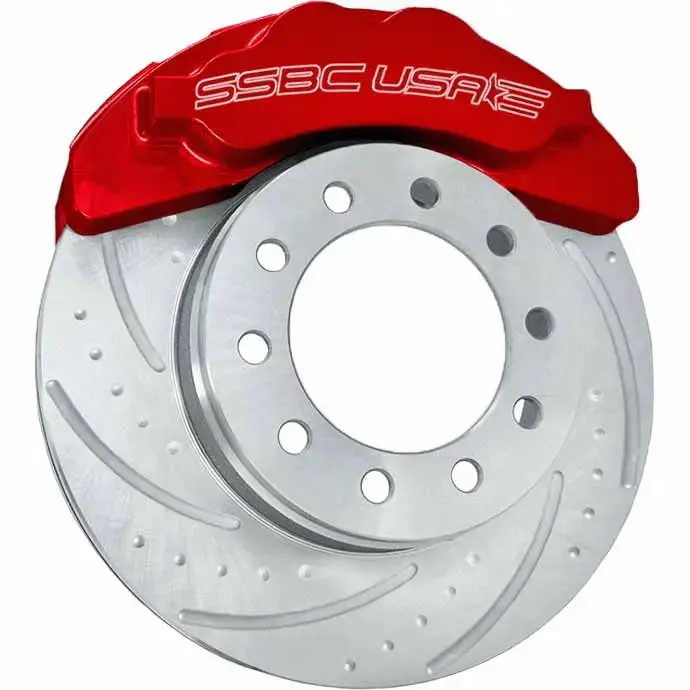 Ssbc A424-20-Ds B8 Beast 8-Piston Front Brake Caliper & Rotor Kit F450 Powerstroke 2017-2022 4
