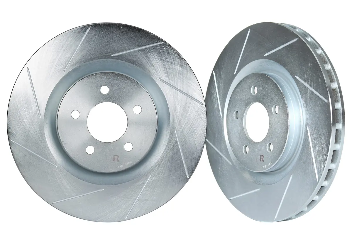 Infiniti / Nissan Slotted 1-Piece Sport Rotors - Sport Brakes [Rear](Set Of 2) - Inf3101s 1