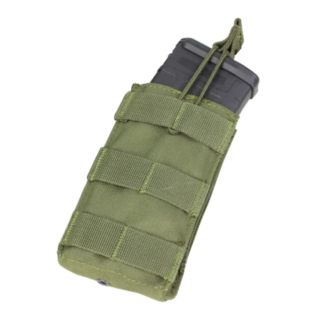 Condor Ma18: Single Open-Top M4 Mag Pouch (Black / Tan / Od Green) 3