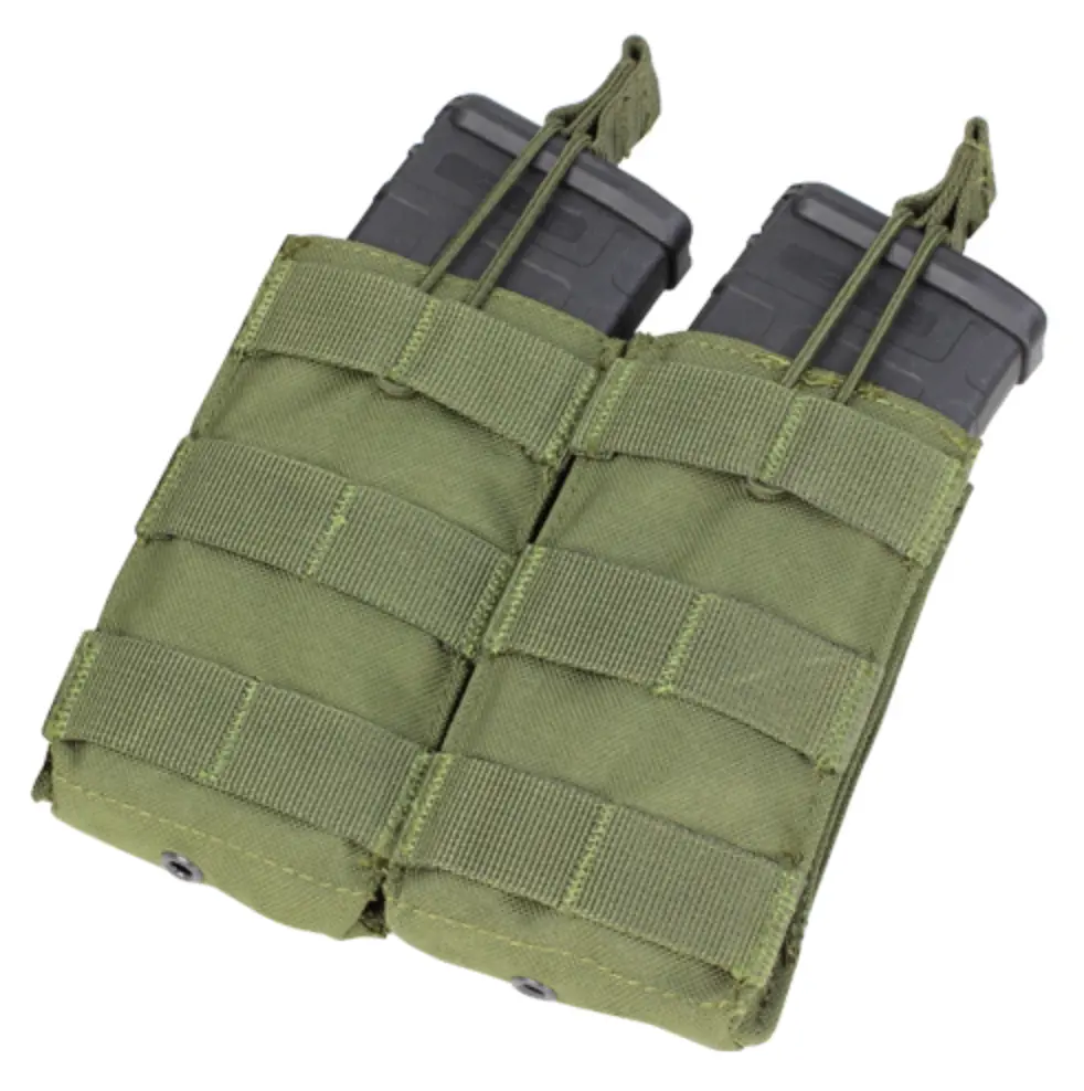 Condor Ma19: Double Open-Top M4 Mag Pouch (Black / Tan / Od Green) 3