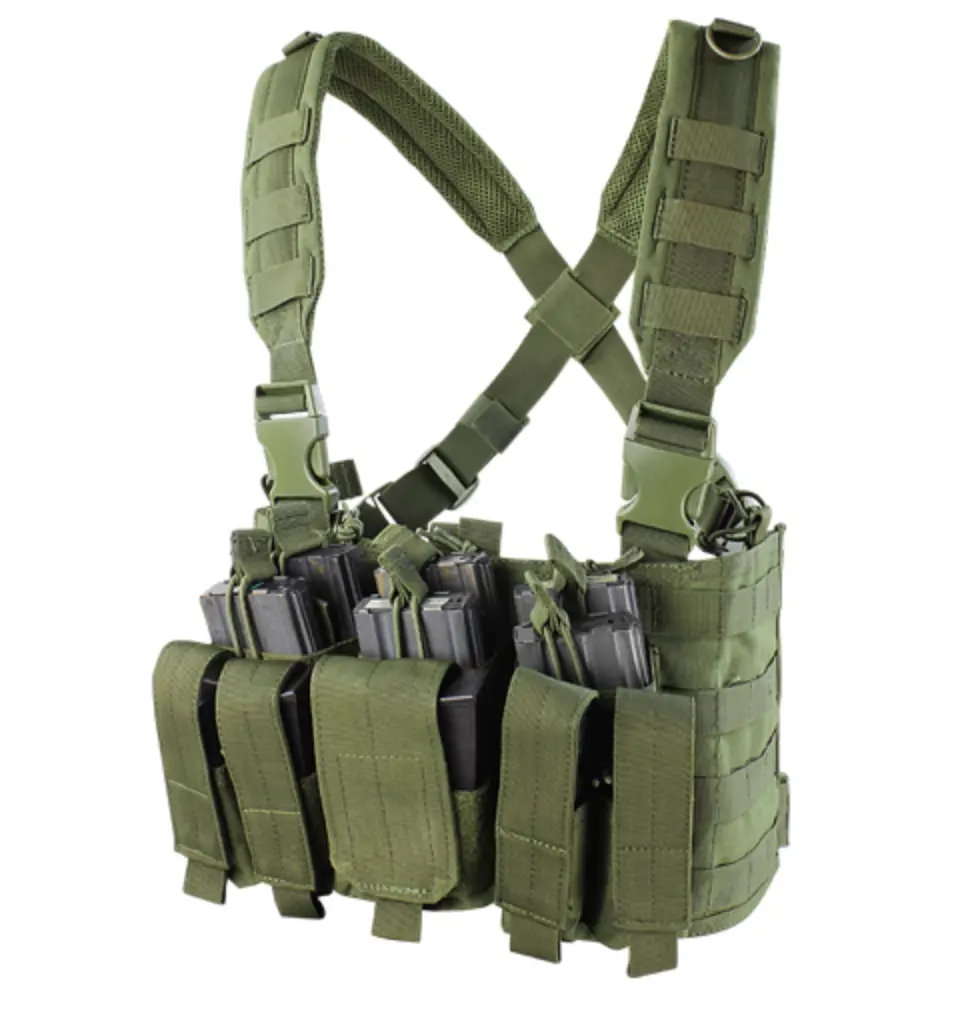 Condor Mcr5: Recon Chest Rig (Black / Tan / Od Green / Multicam / Multicam Black) 3