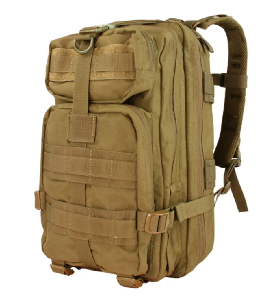 Condor 126: Compact Assault Pack (Black / Tan / Od Green) 2
