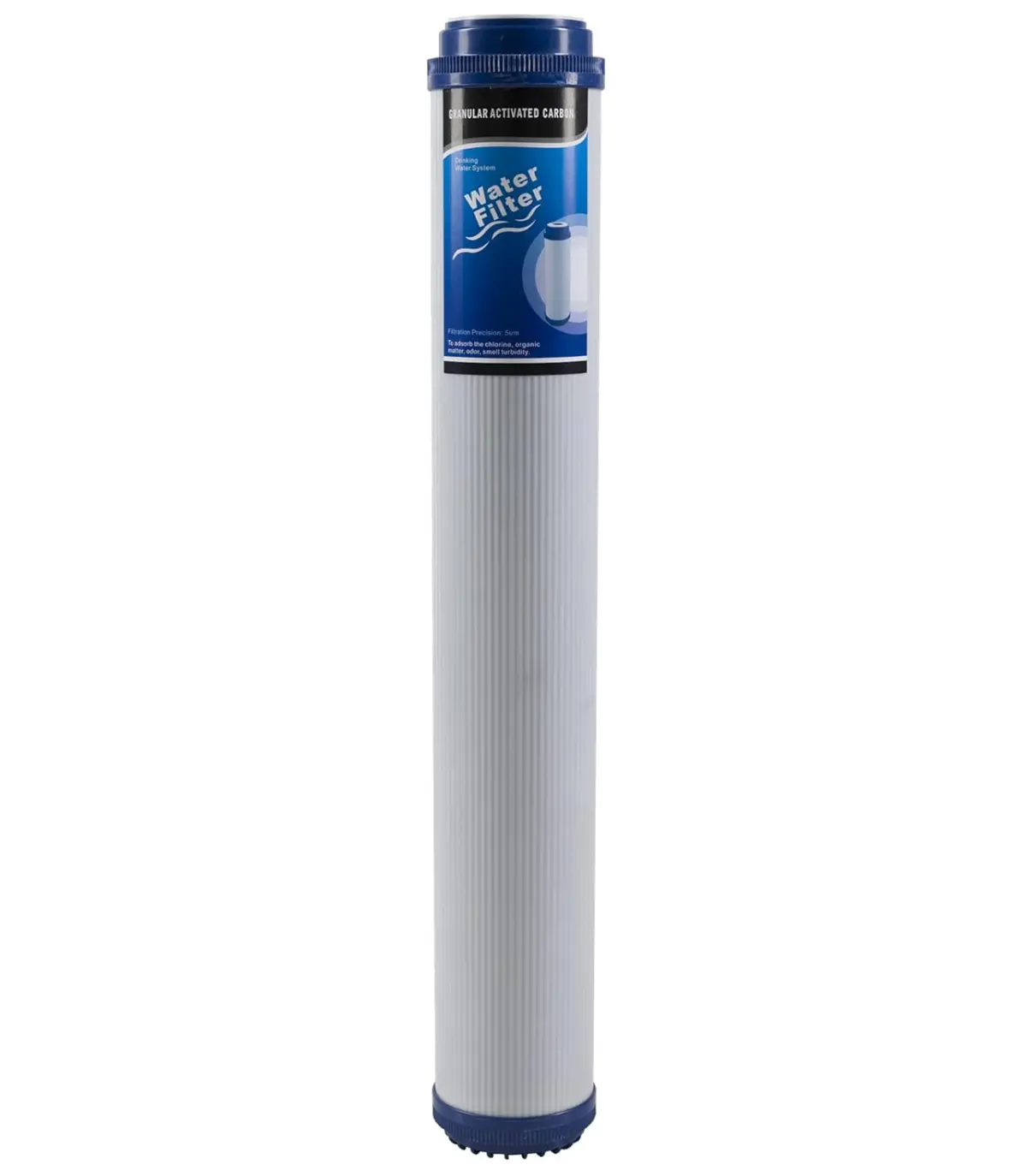 20" X 2.5" Gac Carbon Water Filter (4) Granular Activated Whole House Cartridges 2