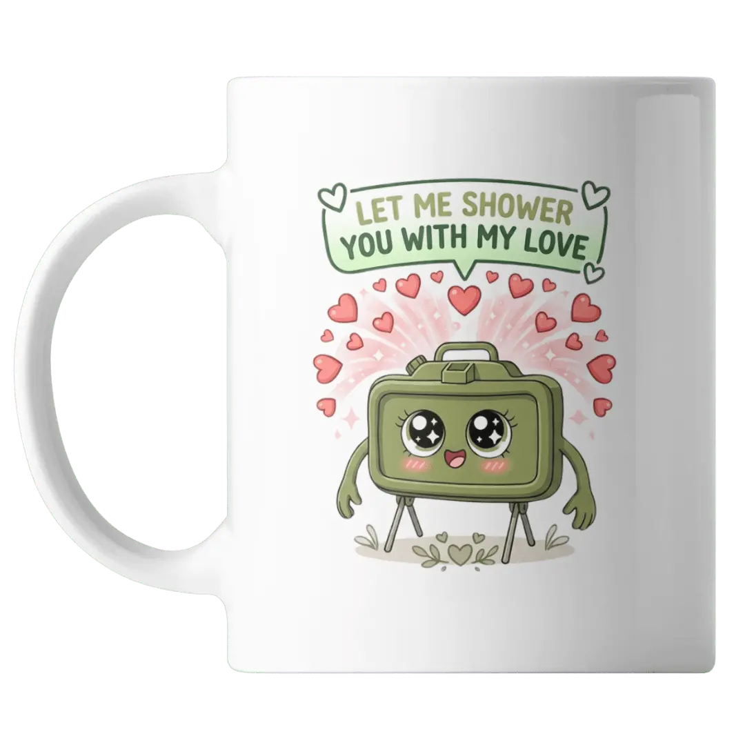 Shower With My Love 15 Ounce Mug 1