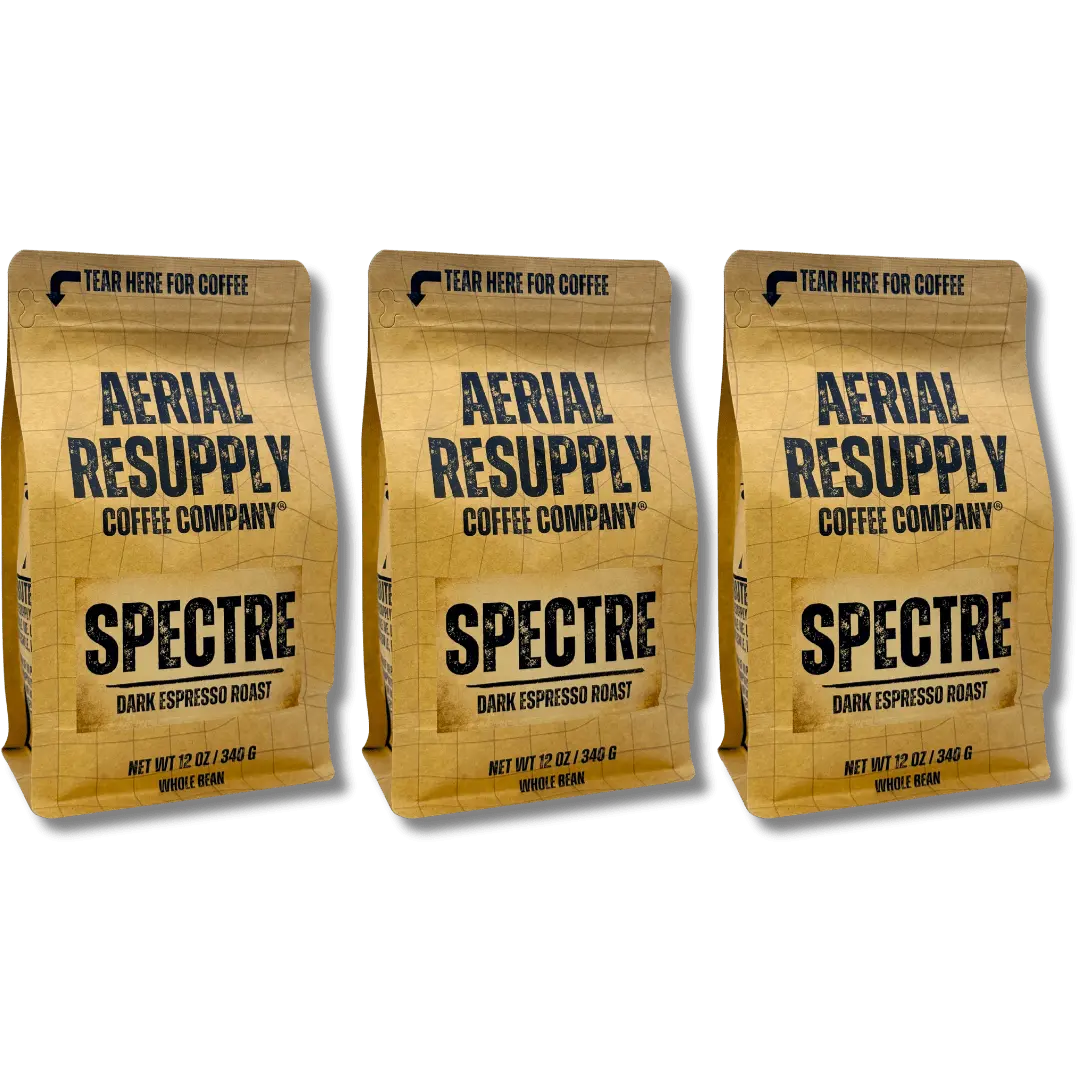 Spectre Dark Espresso Roast – 3 Bag Monthly Subscription 1