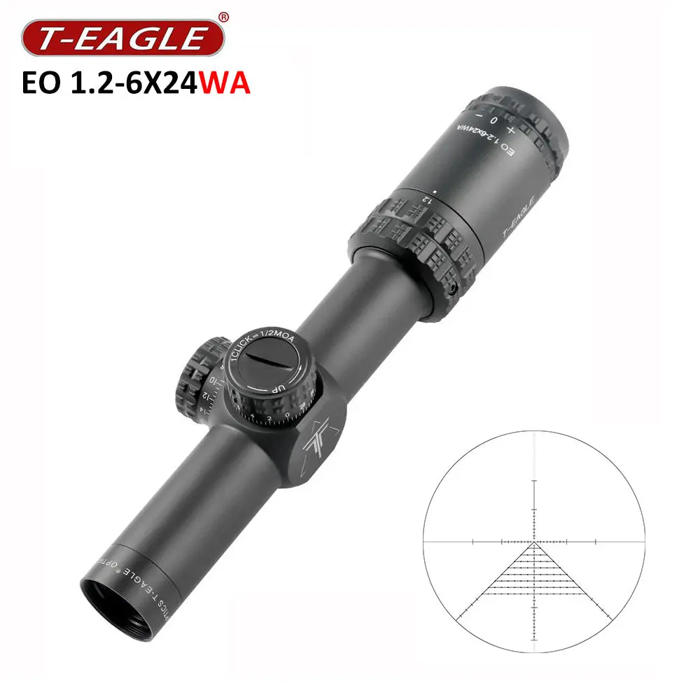 T-Eagle Eo 1.2-6X24 Wa Short Dot Sight 1