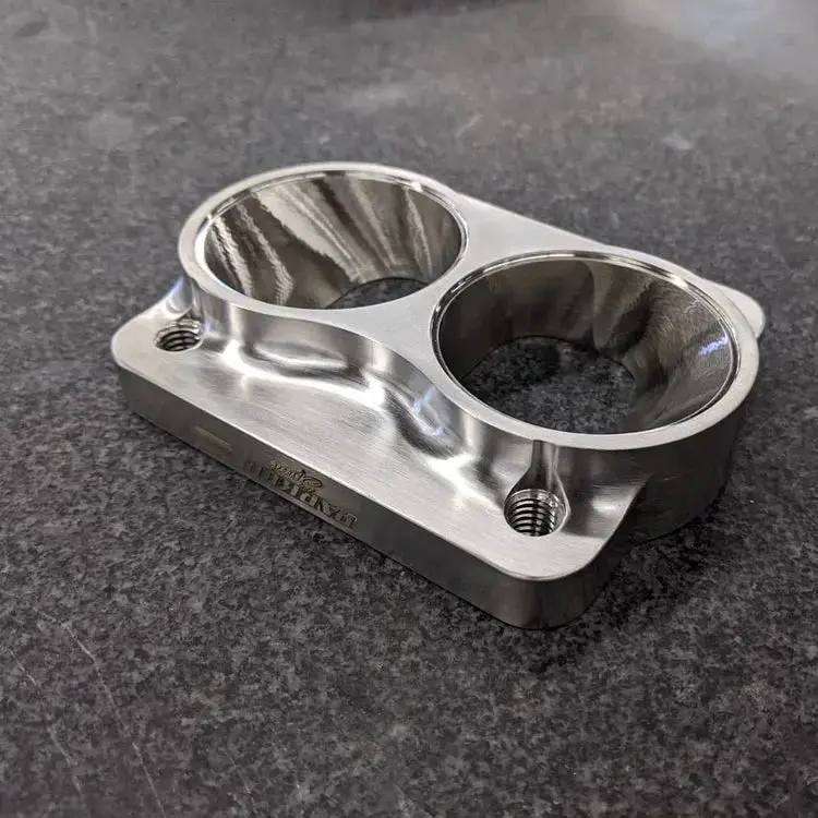 T4 Dual 2.25" Tube Turbo Flange 1