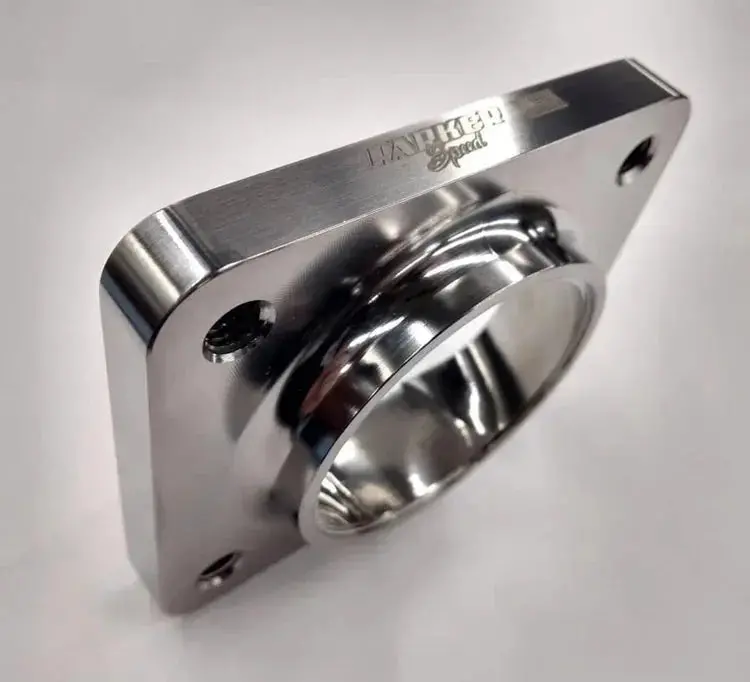 T4 Single 2.5" Tube Turbo Flanges (2-Pack) 1