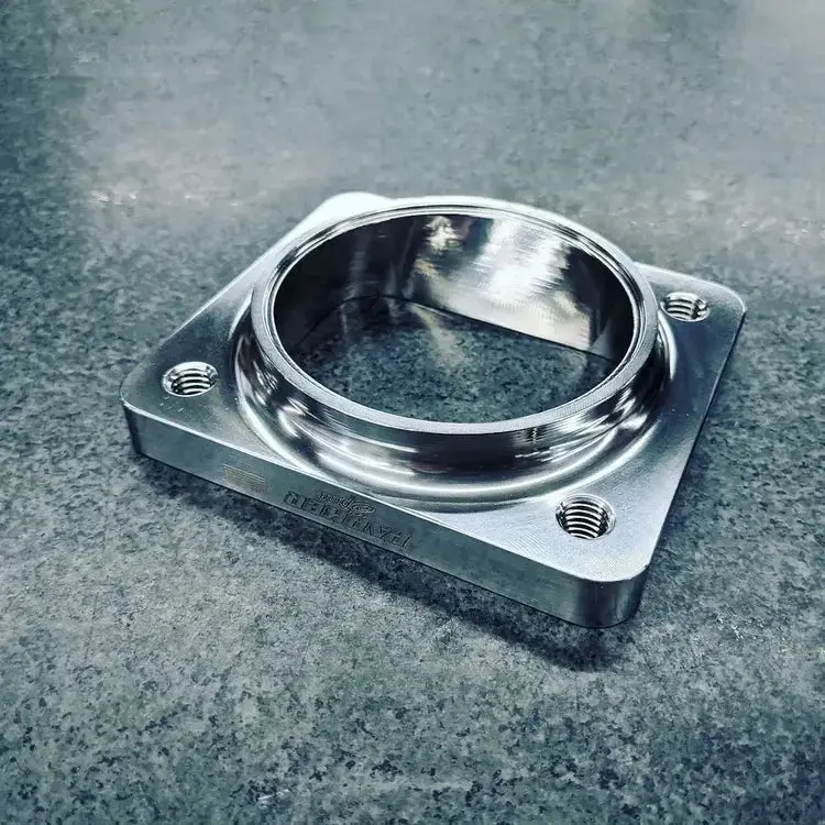 T4 Single 3" Tube Turbo Flange 1