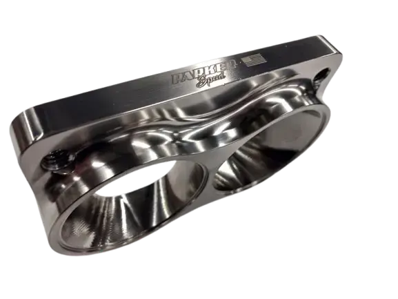 T6 Dual 2.5" Tube Turbo Flange 1
