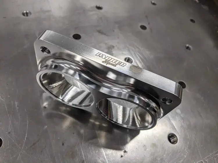 T6 Dual 2.25" Tube Turbo Flange 1