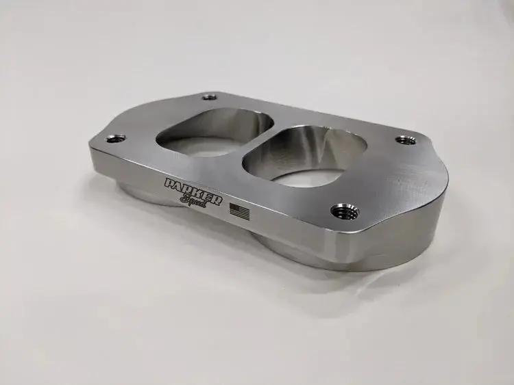 T6 Dual Divided 3" Tube Turbo Flange 1