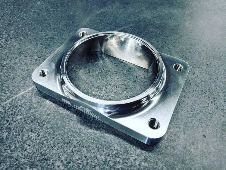 T6 Single 3.5" Tube Turbo Flange 1