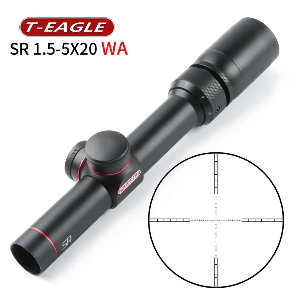 T-Eagle Sr 1.5-5X20 Short Dot Sight 1