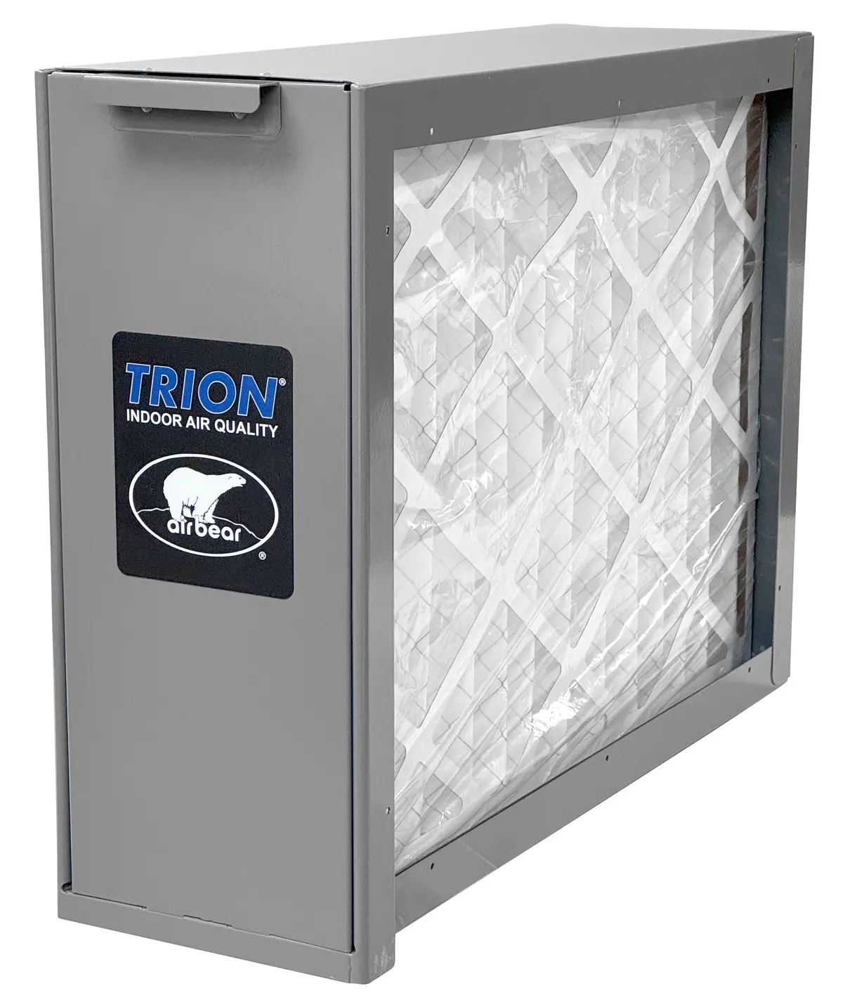 Trion 455602-327 - Air Bear Supreme 1200 16X20x5 Media Air Cleaner- Merv 8, Warm Grey 1