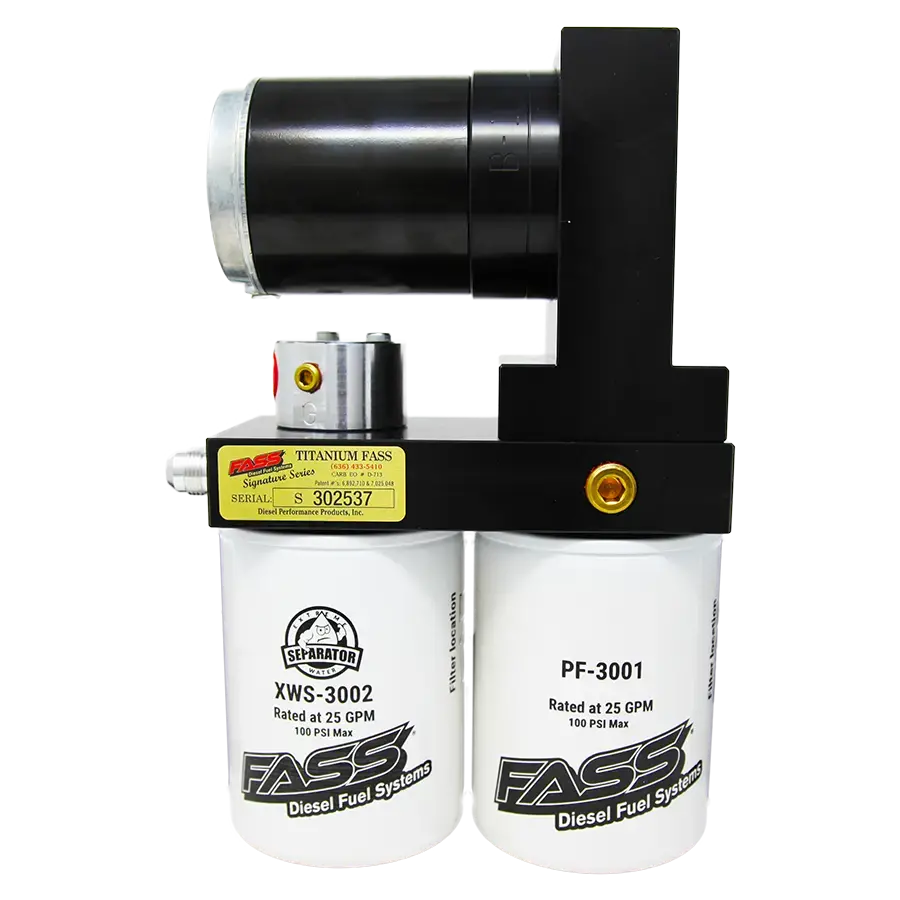 Fass Tsc08100g Titanium Signature Series Diesel Fuel System 100Gph Gm 6.5L Turbo Diesel 1992-2000 1