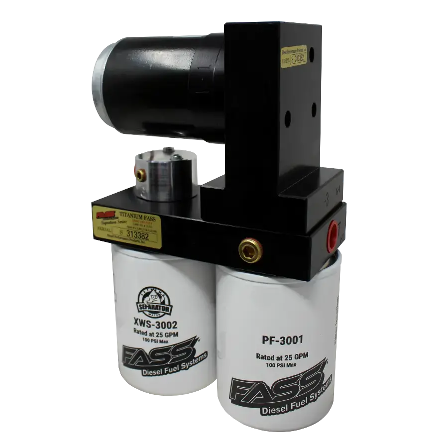 Fass Titanium Signature Series Diesel Fuel System 165Gph Gm 6.5L Turbo Diesel 1992-2000 2