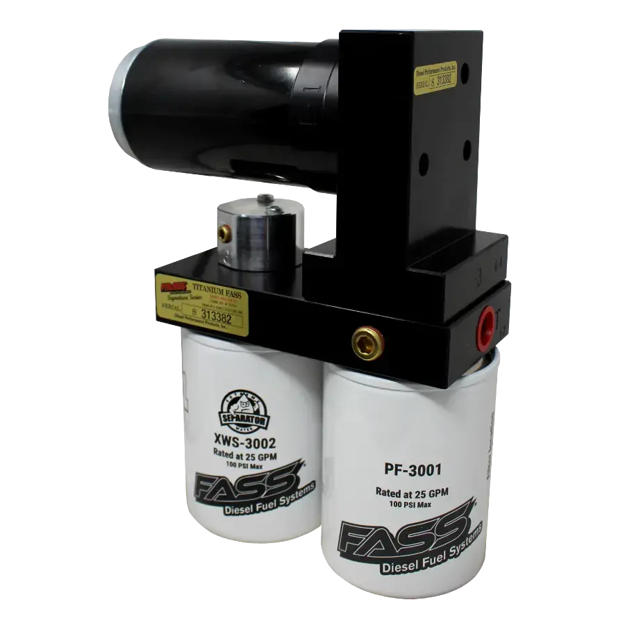 Fass Tsc13250f220g Titanium Signature Series Diesel Fuel System 250F 220Gph Duramax 2017-2019 2