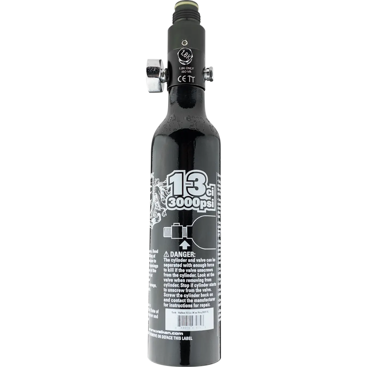 Valken Paintball 13Ci/3000Psi Paintball Hpa Tank 1