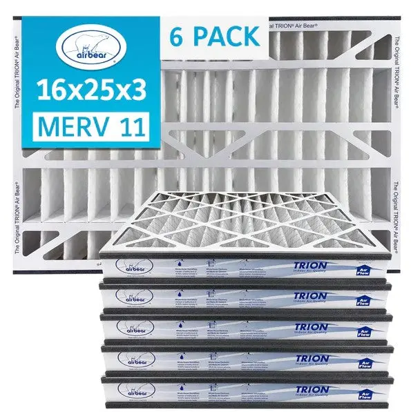 Trion Air Bear 259112-101 - 16"X25"X3" Merv 11 Pleated Air Filter 3