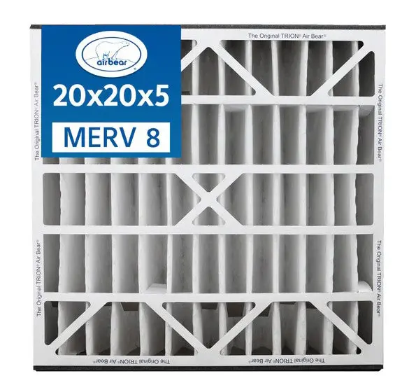 Trion Air Bear 255649-103 - 20"X20"X5" Merv 8 Pleated Air Filter 1
