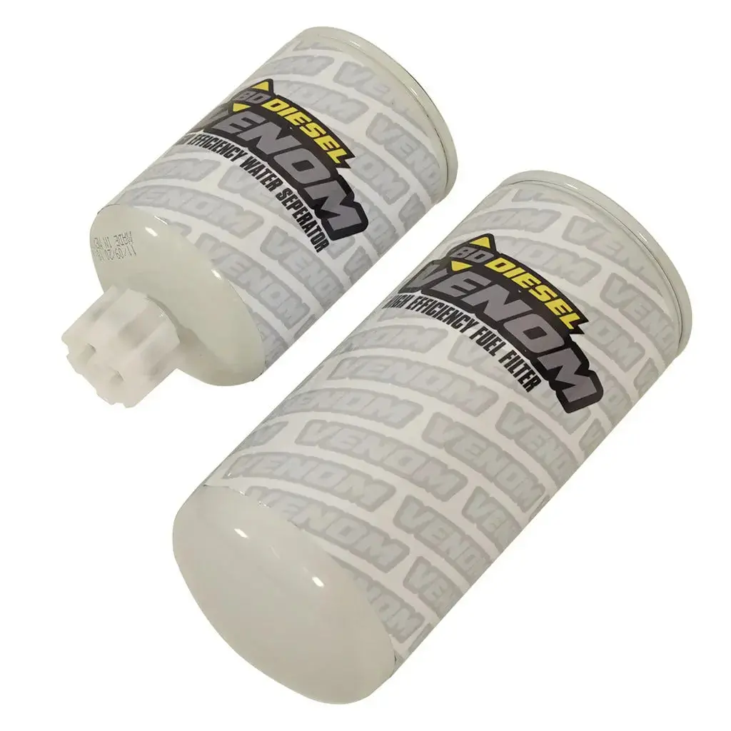 Venom Lift Pump Replacement Filter Dual-Pack - Fuel & Water Separator 1