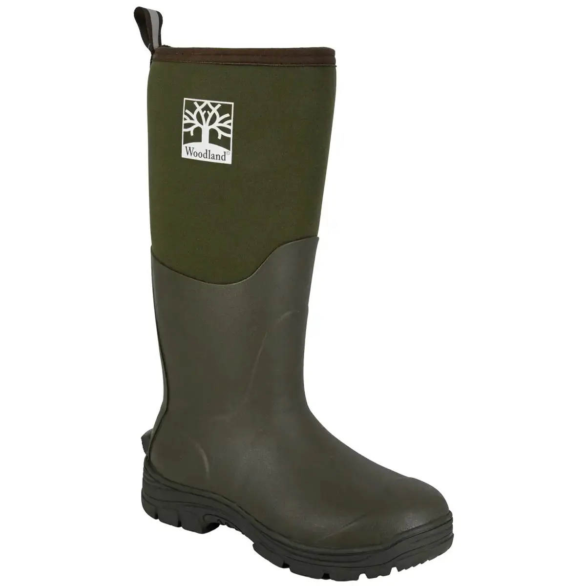 Woodland Mucker Wellington Boot Rubber Neoprene 1