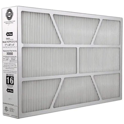 Lennox X6666 Pco-12C | 17" X 26" X 4" Merv 16 Pureair Replacement Filter 1