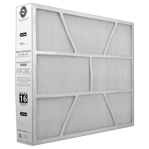 Lennox X6669 Pco-20C | 21" X 26" X 4" Merv 16 Pureair Replacement Filter 1
