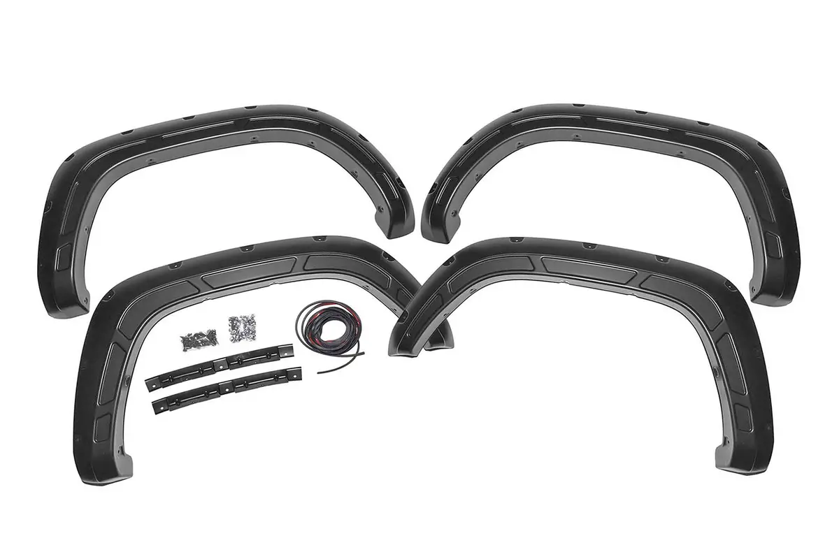 Defender Pocket Fender Flare | Toyota Tacoma 2Wd/4Wd | 2016-2022 | Rough Country | A-T11621 1