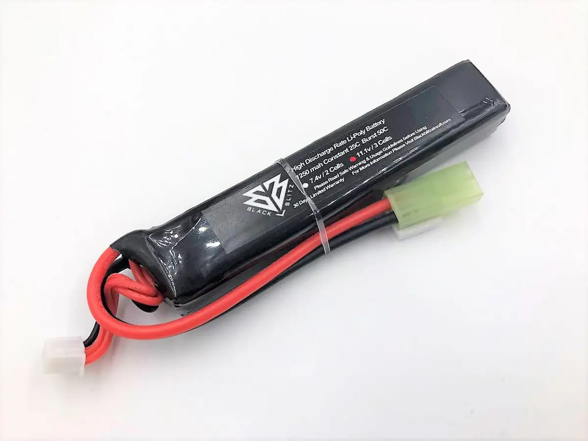 Bca 11.1V 1250Mah 25-50C Lipo Battery (M4 Stick) 1