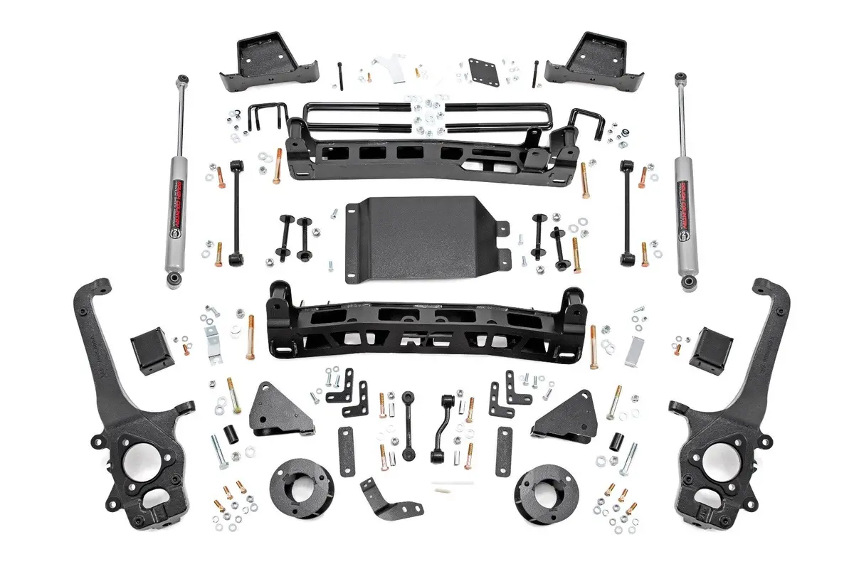 6 Inch Lift Kit | Nissan Titan 4Wd | 2017-2024 | Rough Country | 87820A 1