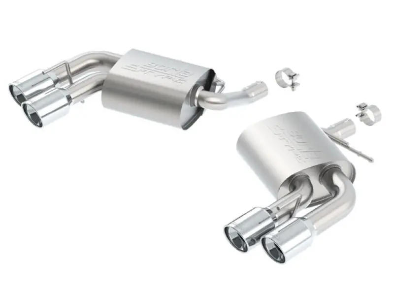 Borla 2016 Chevy Camaro V6 At/Mt S-Type Rear Section Exhaust W/O Dual Mode Valves 1