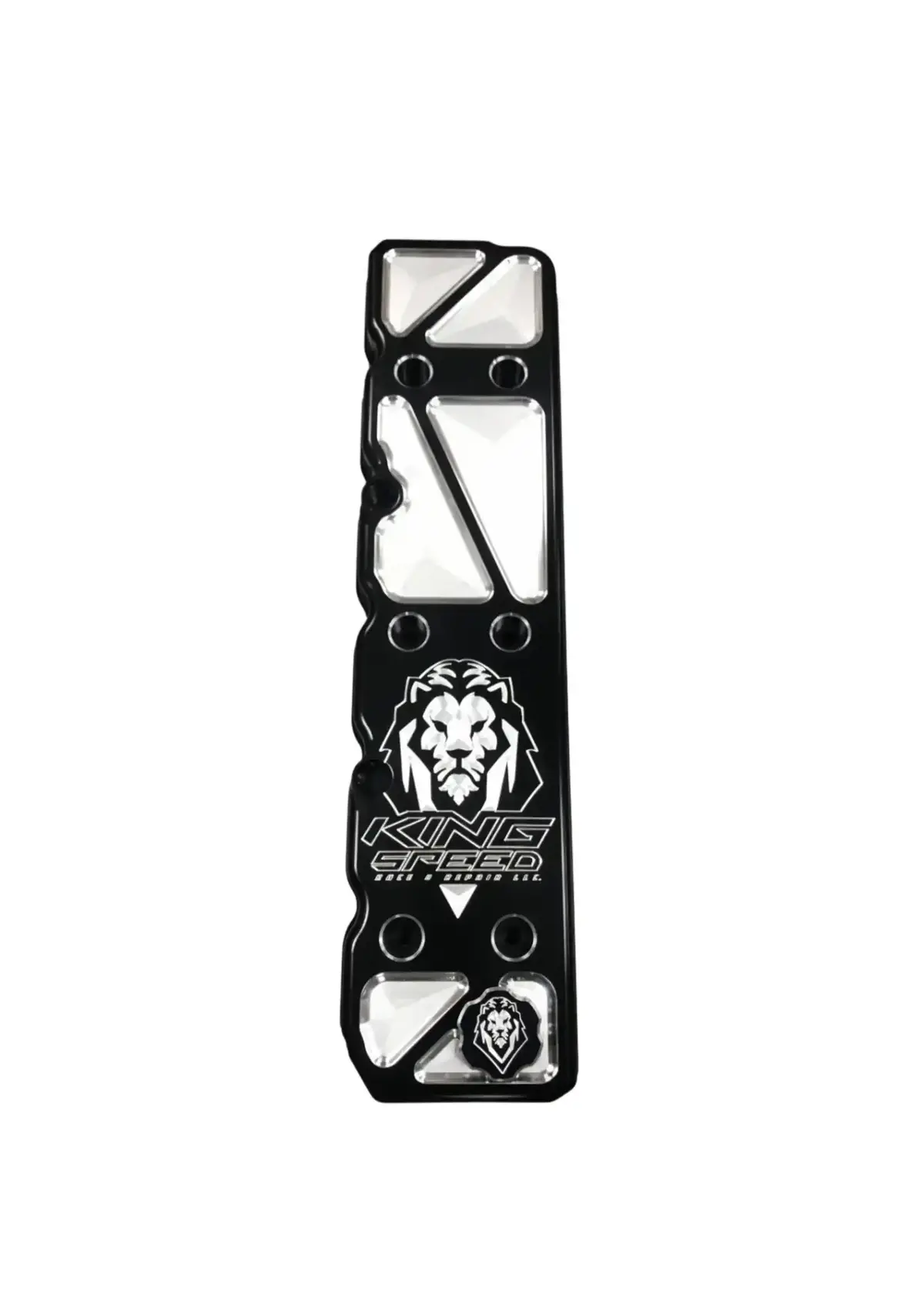 Kingspeed Billet Valve Cover 06+ Cummins Anodized Black 1