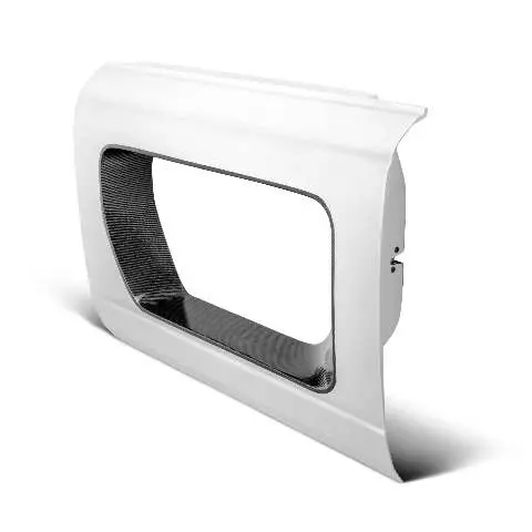 2021-2024 Ford Bronco 4Dr Fiberglass Front Halo Doors With Carbon Fiber Inserts  - Anderson Composites - Ac-Dd21fdbr4d-Ha-F-Pc 1