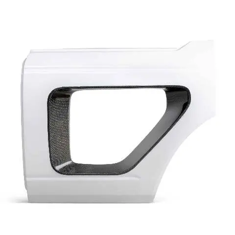 2021-2024 Ford Bronco 4Dr Fiberglass Rear Halo Doors With Carbon Fiber Inserts  - Anderson Composites - Ac-Dd21fdbr4d-Ha-R-Pc 1