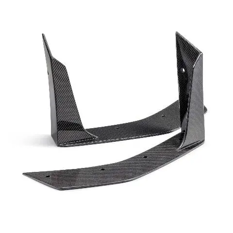 2024 Ford Mustang Type-Gt5 Carbon Fiber Front Splitter Wickers  - Anderson Composites - Ac-Fbc24fdmu-Gt5 1