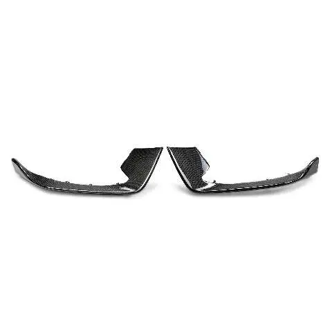 2015-2020 Ford Mustang Gt350 Carbon Fiber Front Bumper Inserts  - Anderson Composites - Ac-Fbi15mu350 1